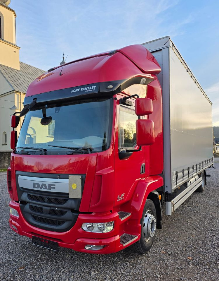 DAF LF 290 / WINDA / 16TON DMC / 3M WYSOKOŚĆ / JUMBO / FIRANKA / SYPIALKA / AUTOMAT / JEDEN WŁAŚCICIE / EURO 6 / 2017/ SPROWADZONY / 19 PALET / DUŻA ŁADOWNOŚĆ / - Тентованный грузовик: фото 2 DAF LF 290 / WINDA / 16TON DMC / 3M WYSOKOŚĆ / JUMBO / FIRANKA / SYPIALKA / AUTOMAT / JEDEN WŁAŚCICIE / EURO 6 / 2017/ SPROWADZONY / 19 PALET / DUŻA ŁADOWNOŚĆ / - Тентованный грузовик: фото 2