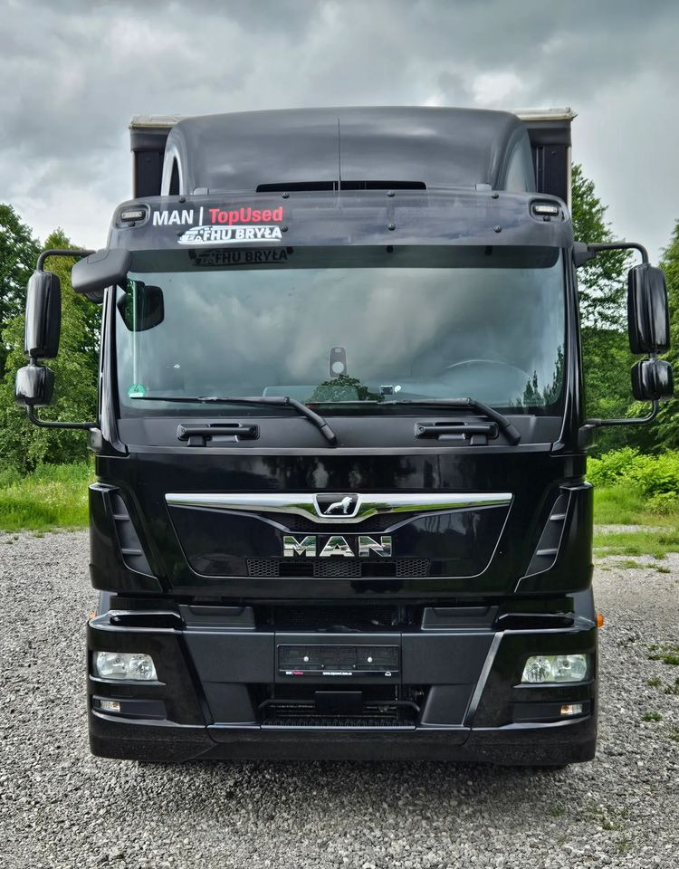 MAN TGM 12.290/15.290/E6/FIRANKA/BOCZNE DRZWI/BURTO-FIRANKA/18PALET/WINDA/NISKI PRZEBIEG/2018/CAŁY NA PODUSZKACH/SERWISOWANY - Тентованный грузовик: фото 3 MAN TGM 12.290/15.290/E6/FIRANKA/BOCZNE DRZWI/BURTO-FIRANKA/18PALET/WINDA/NISKI PRZEBIEG/2018/CAŁY NA PODUSZKACH/SERWISOWANY - Тентованный грузовик: фото 3