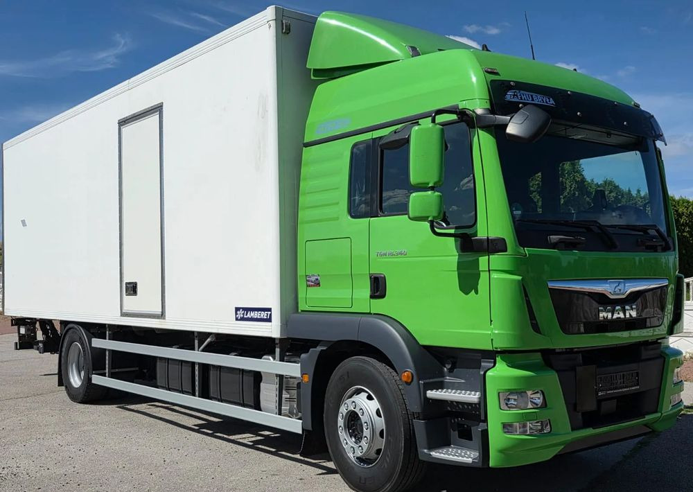 MAN TGM 18.340 / 18.290 / 15.290 / IZOTERMA / WINDA / 19PALET /E6 / SPROWADZONY / AUTOMAT / SYPIALKA / PIERWSZY WŁAŚCICIEL / BOCZNE DRZWI / STAN BARDZO DOBRY - Рефрижератор: фото 2 MAN TGM 18.340 / 18.290 / 15.290 / IZOTERMA / WINDA / 19PALET /E6 / SPROWADZONY / AUTOMAT / SYPIALKA / PIERWSZY WŁAŚCICIEL / BOCZNE DRZWI / STAN BARDZO DOBRY - Рефрижератор: фото 2