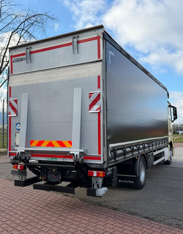 Mercedes-Benz ACTROS 1846 / FIRANKA / WINDA / 18 EUROPALET / AUTOMAT / Z NIEMIEC / 2019 / PRZEBIEG 370 TYŚ KM - Тентованный грузовик: фото 5 Mercedes-Benz ACTROS 1846 / FIRANKA / WINDA / 18 EUROPALET / AUTOMAT / Z NIEMIEC / 2019 / PRZEBIEG 370 TYŚ KM - Тентованный грузовик: фото 5