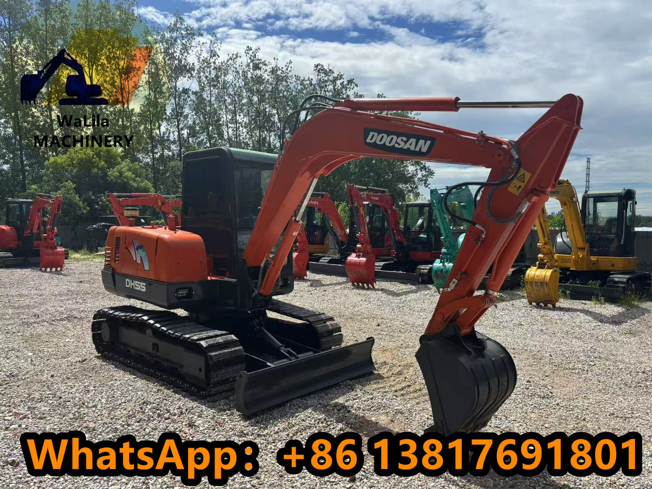 DOOSAN DH55 - Мини-экскаватор: фото 3 DOOSAN DH55 - Мини-экскаватор: фото 3