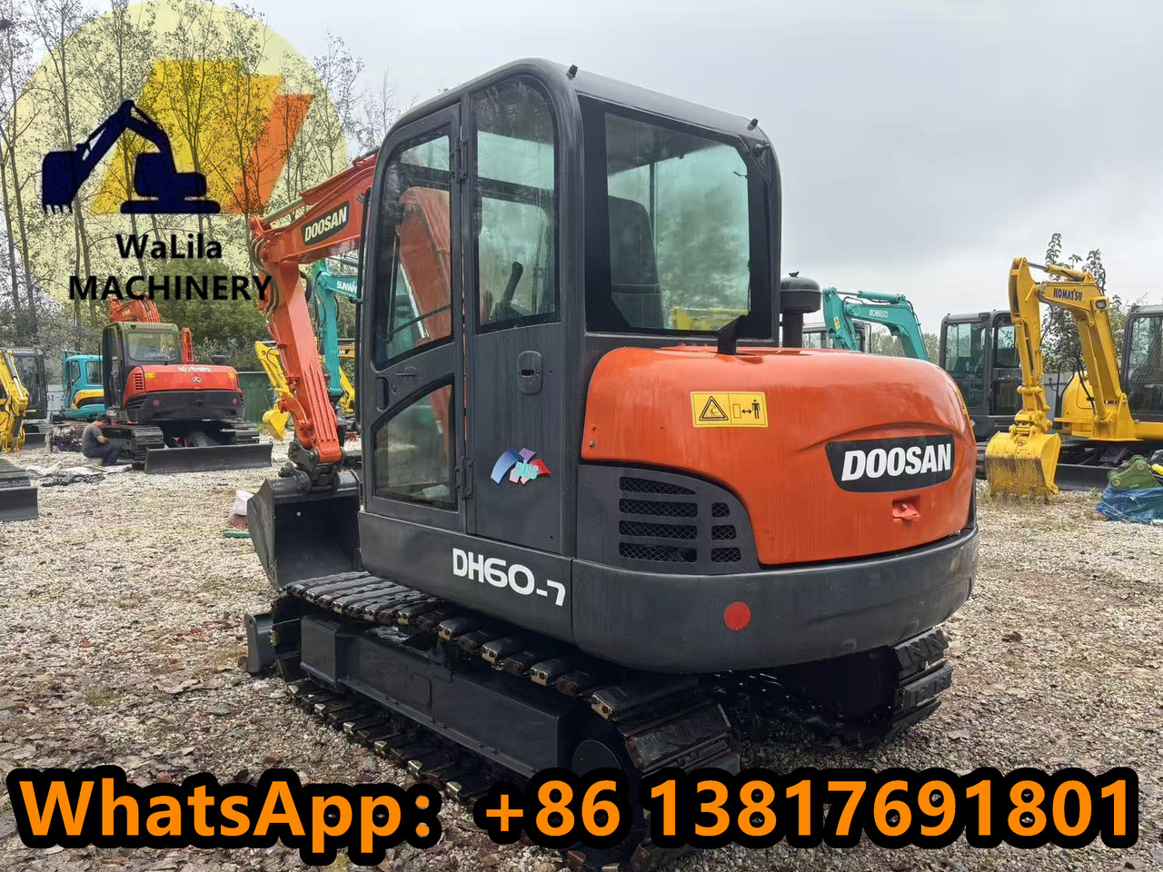 DOOSAN DH60-7 - Мини-экскаватор: фото 3 DOOSAN DH60-7 - Мини-экскаватор: фото 3
