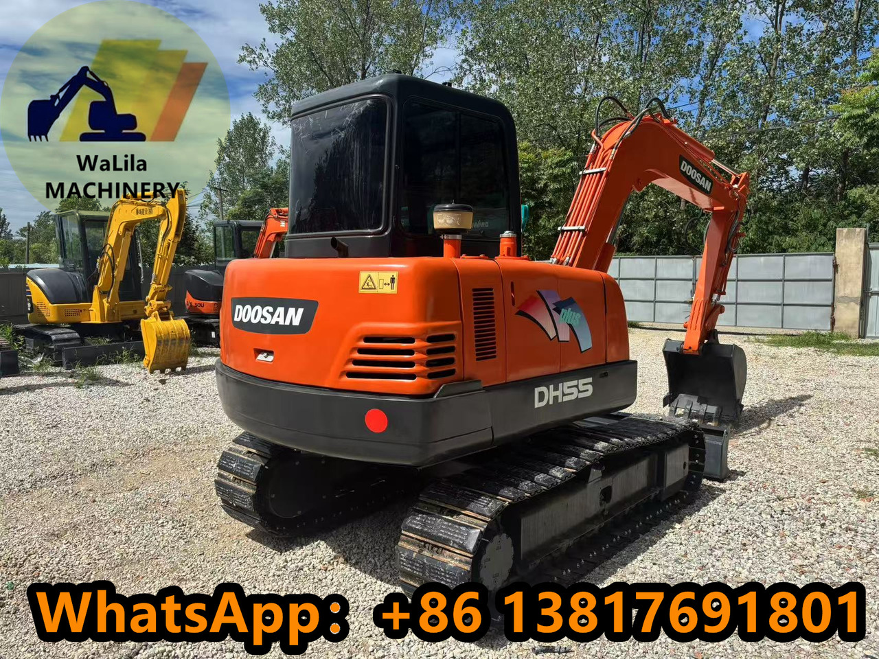 Мини-экскаватор Doosan DH 55-7 DH55 (Good): фото 8 Мини-экскаватор Doosan DH 55-7 DH55 (Good): фото 8