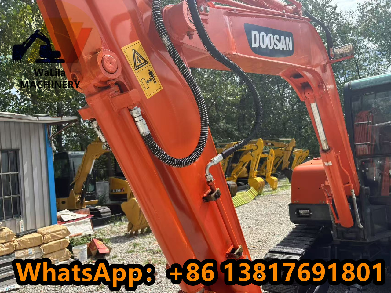 Мини-экскаватор Doosan DH 55-7 DH55 (Good): фото 6 Мини-экскаватор Doosan DH 55-7 DH55 (Good): фото 6