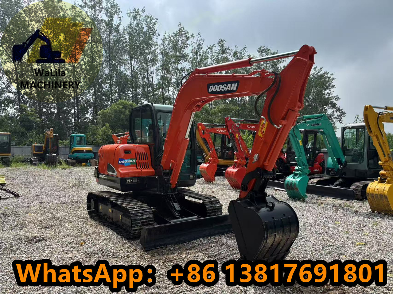 Doosan DX 60 - Мини-экскаватор: фото 2 Doosan DX 60 - Мини-экскаватор: фото 2