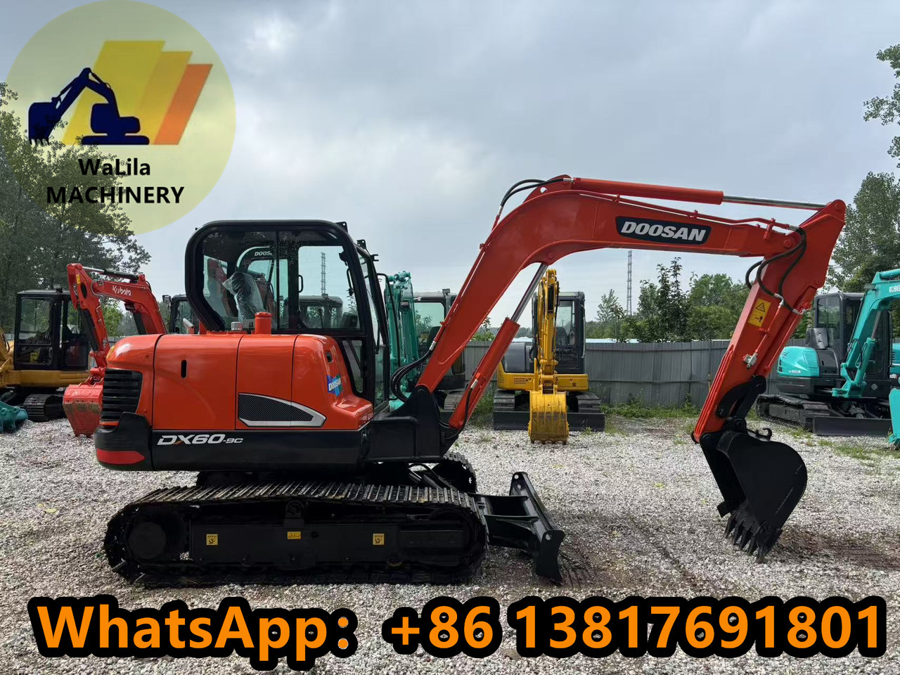 Doosan DX 60 - Мини-экскаватор: фото 1 Doosan DX 60 - Мини-экскаватор: фото 1