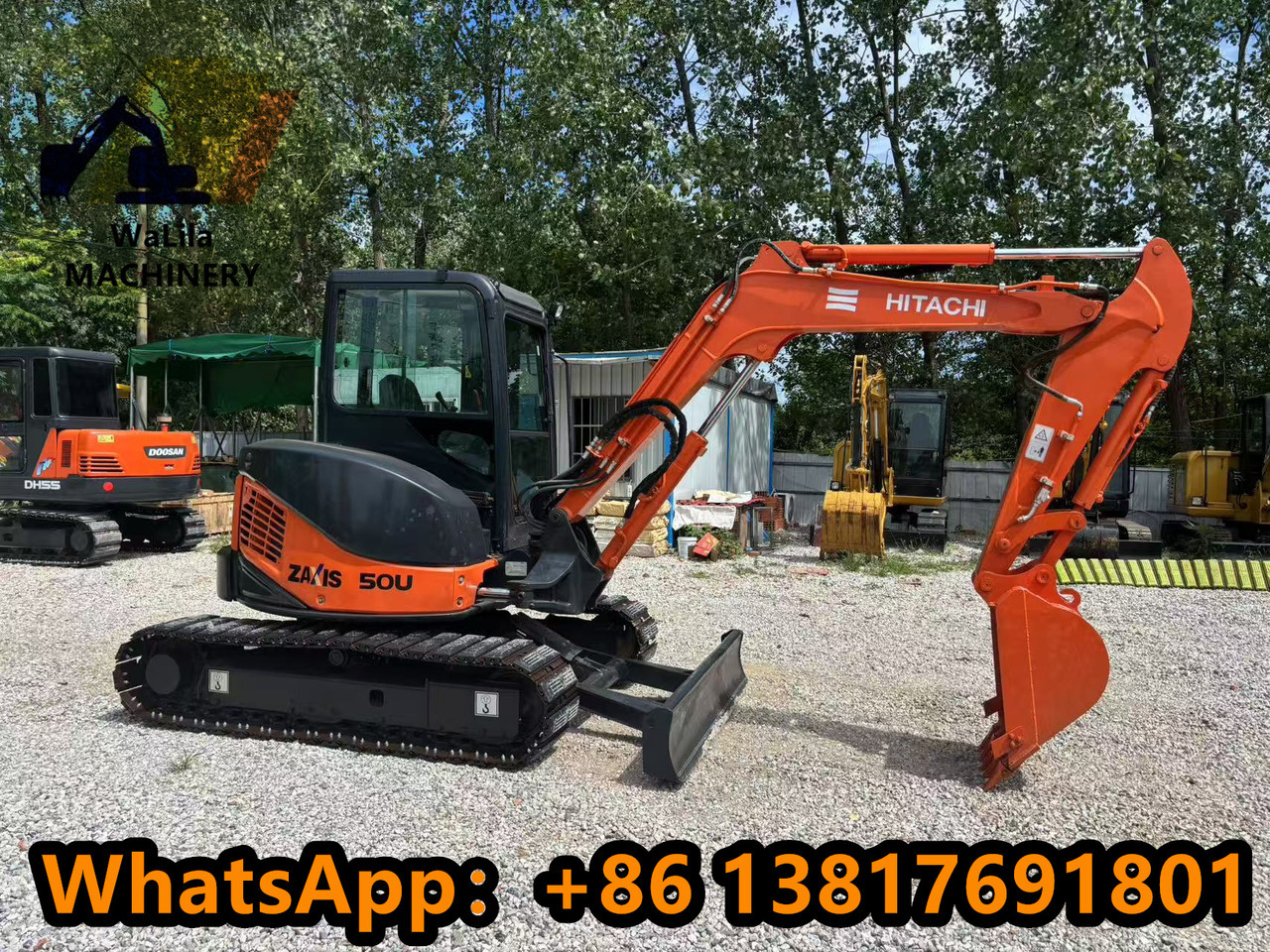 HITACHI ZX50 - Мини-экскаватор: фото 4 HITACHI ZX50 - Мини-экскаватор: фото 4