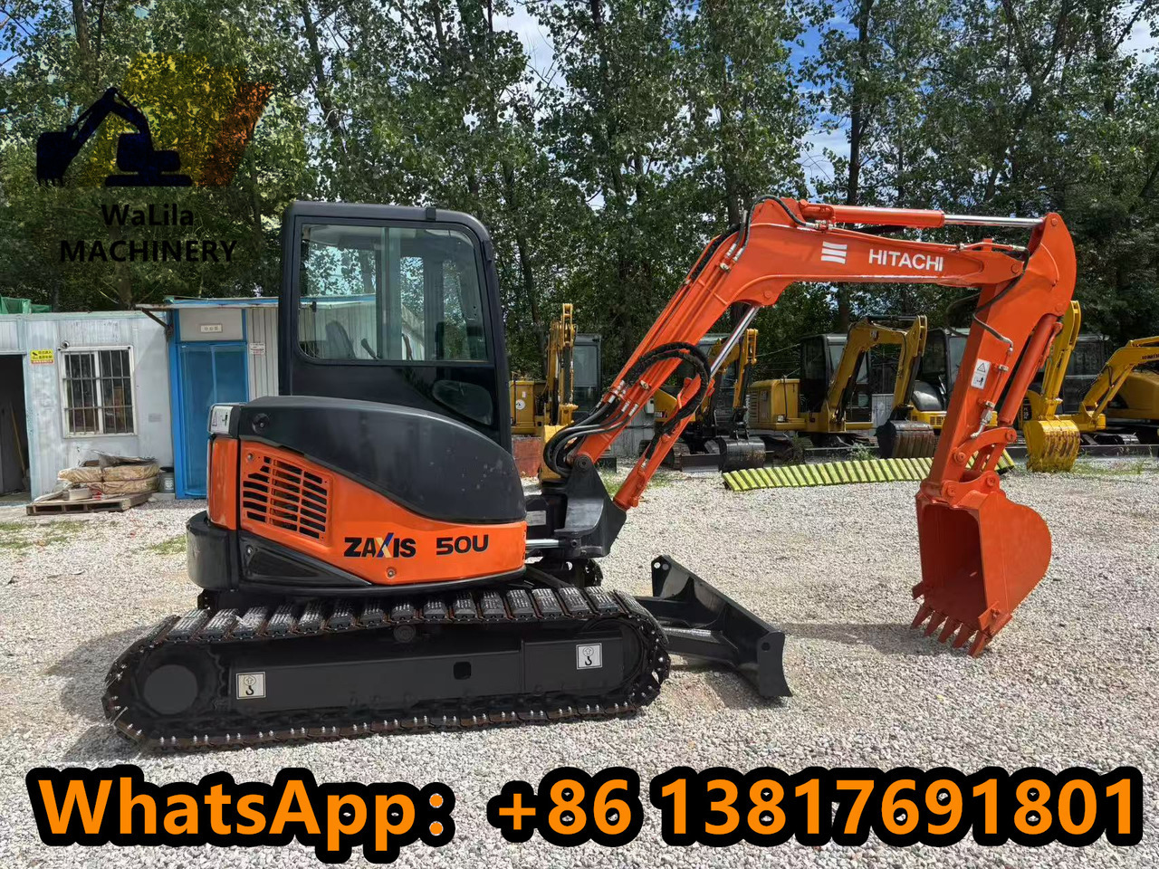 HITACHI ZX50 - Мини-экскаватор: фото 1 HITACHI ZX50 - Мини-экскаватор: фото 1