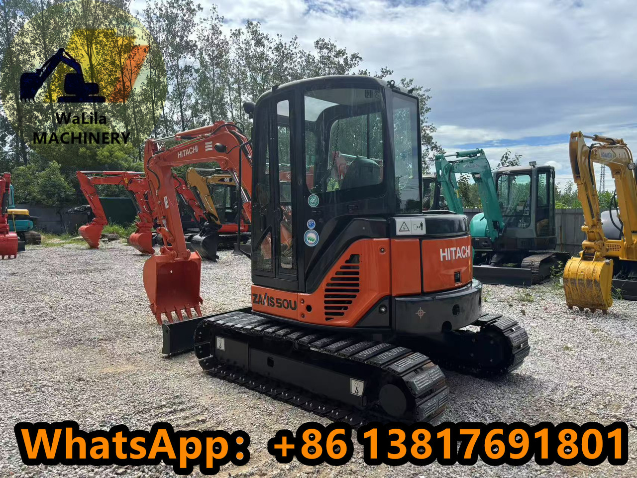 HITACHI ZX50 - Мини-экскаватор: фото 5 HITACHI ZX50 - Мини-экскаватор: фото 5