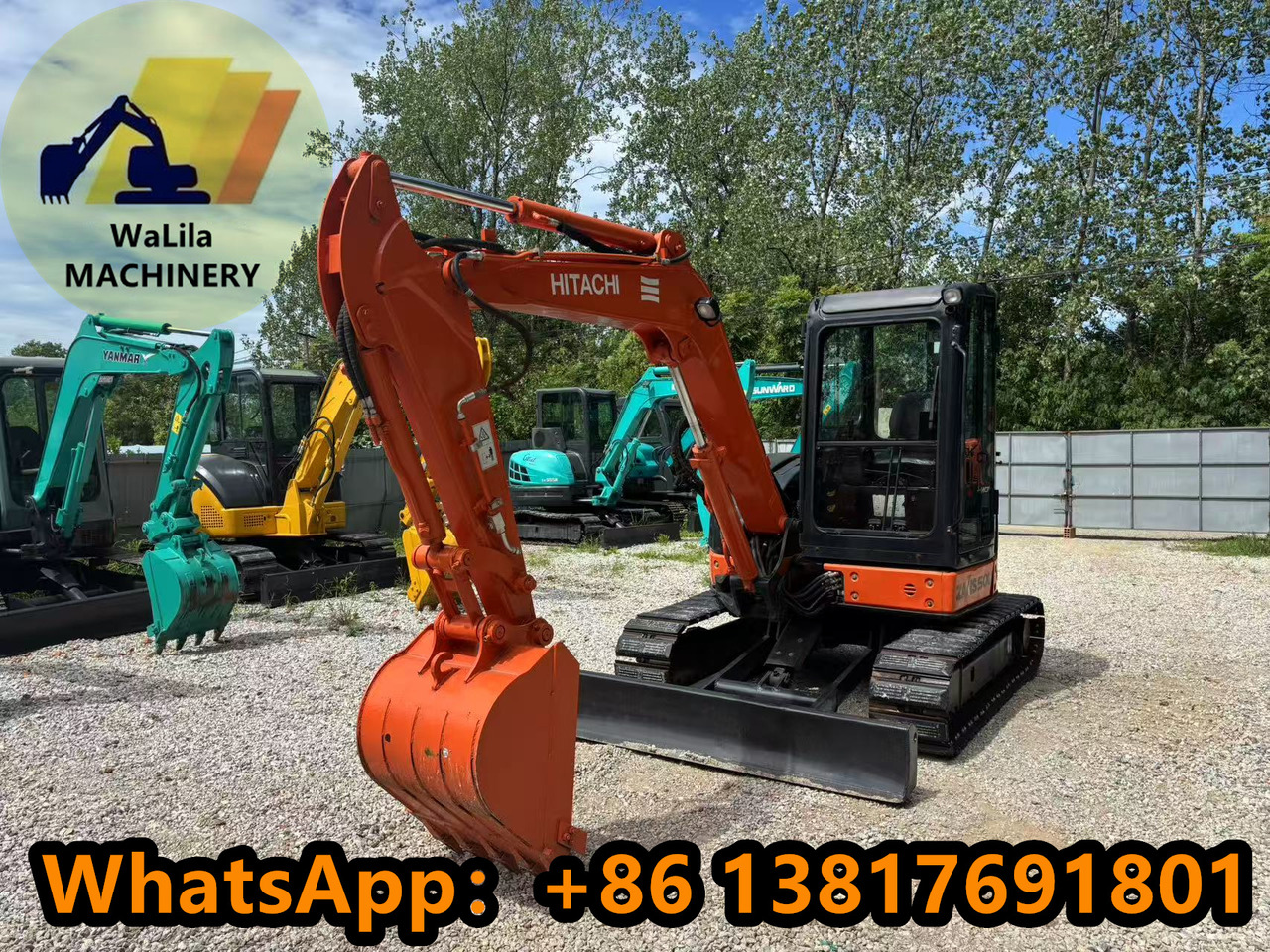 HITACHI ZX50US - Мини-экскаватор: фото 3 HITACHI ZX50US - Мини-экскаватор: фото 3