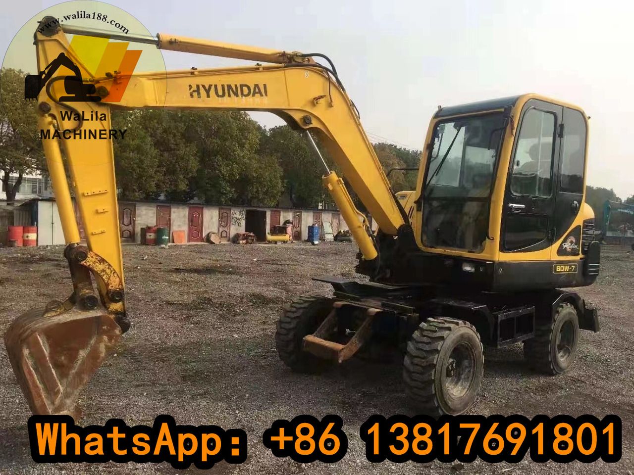 HYUNDAI R60W - Мини-экскаватор: фото 1 HYUNDAI R60W - Мини-экскаватор: фото 1