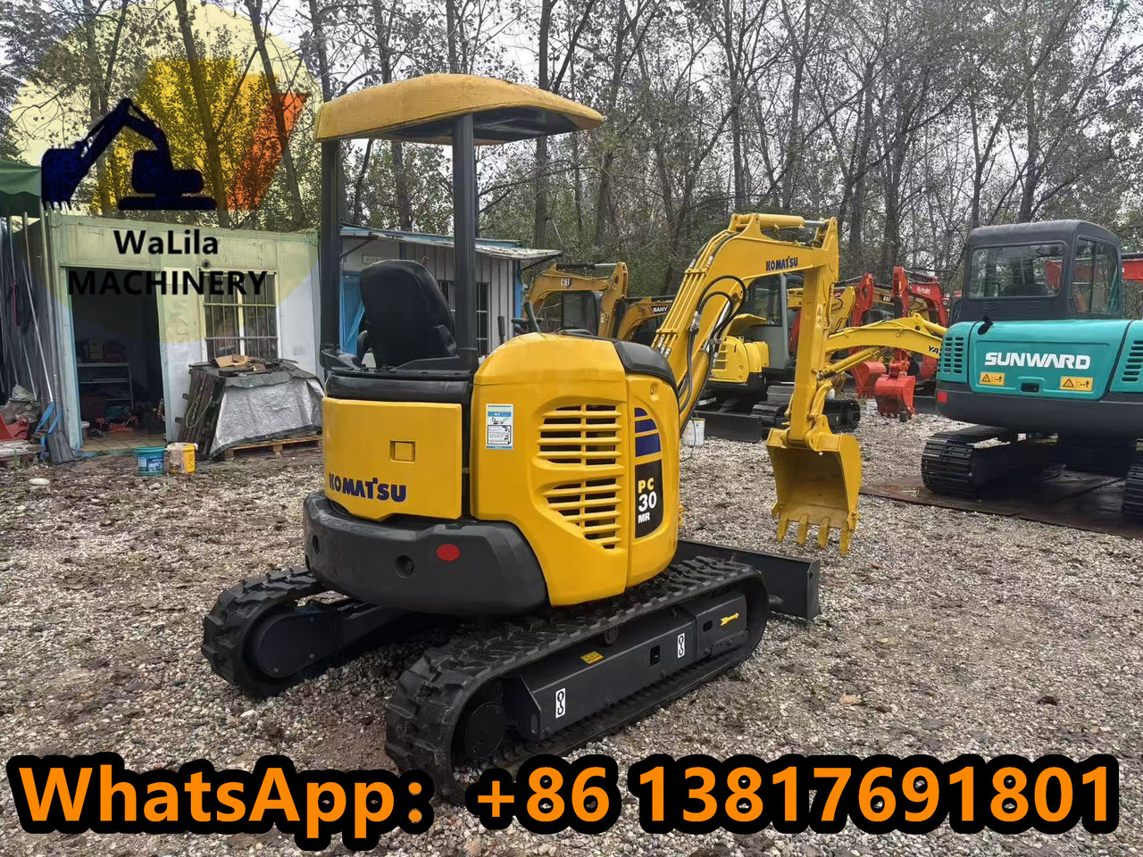 KOMATSU PC30mr-3 - Мини-экскаватор: фото 2 KOMATSU PC30mr-3 - Мини-экскаватор: фото 2