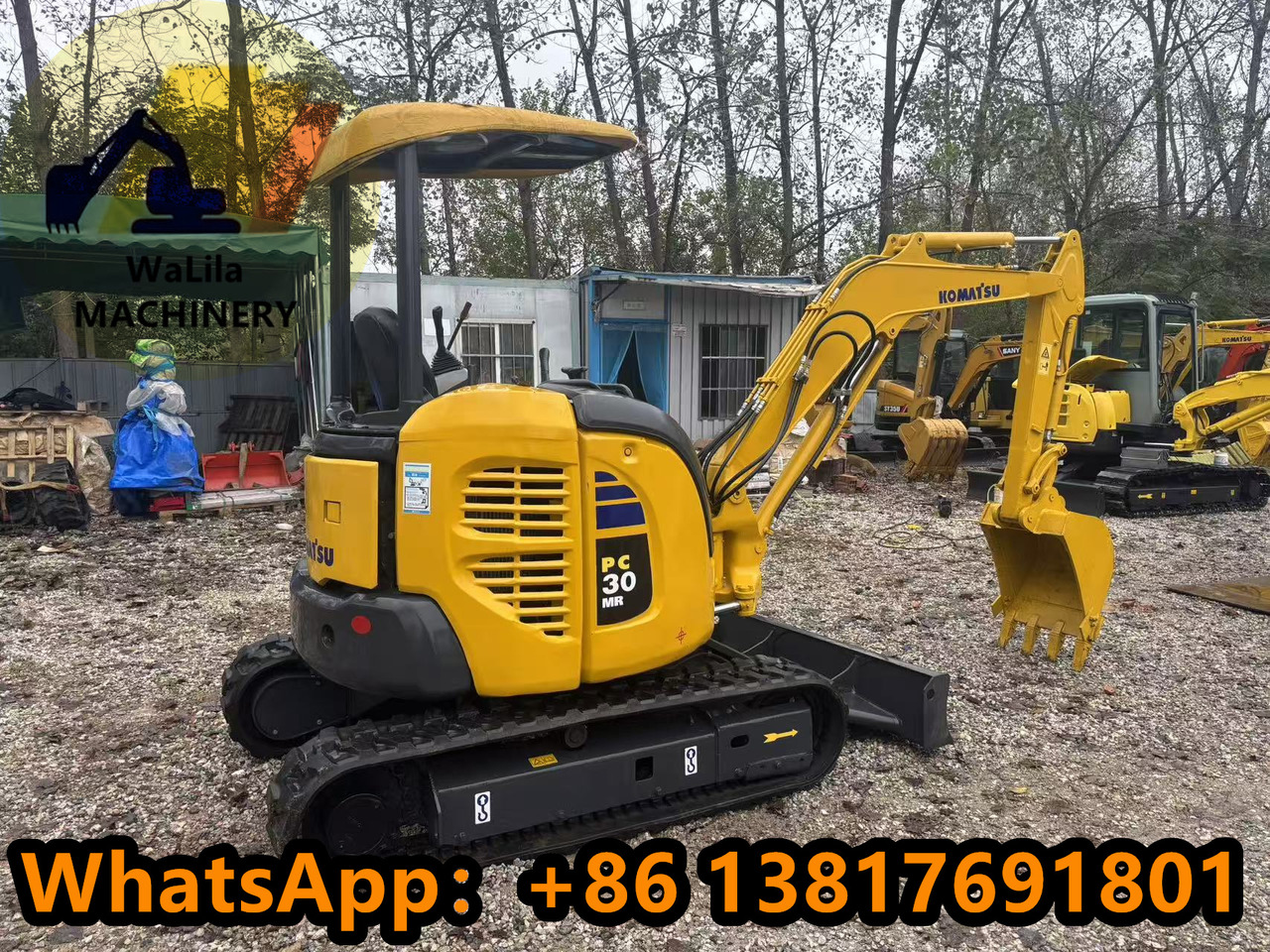KOMATSU PC30mr-3 - Мини-экскаватор: фото 1 KOMATSU PC30mr-3 - Мини-экскаватор: фото 1