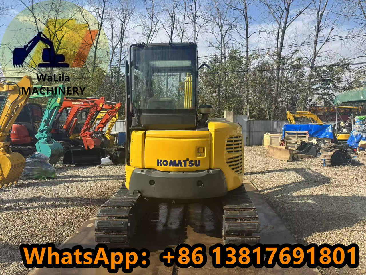 KOMATSU PC55MR-3 - Мини-экскаватор: фото 5 KOMATSU PC55MR-3 - Мини-экскаватор: фото 5