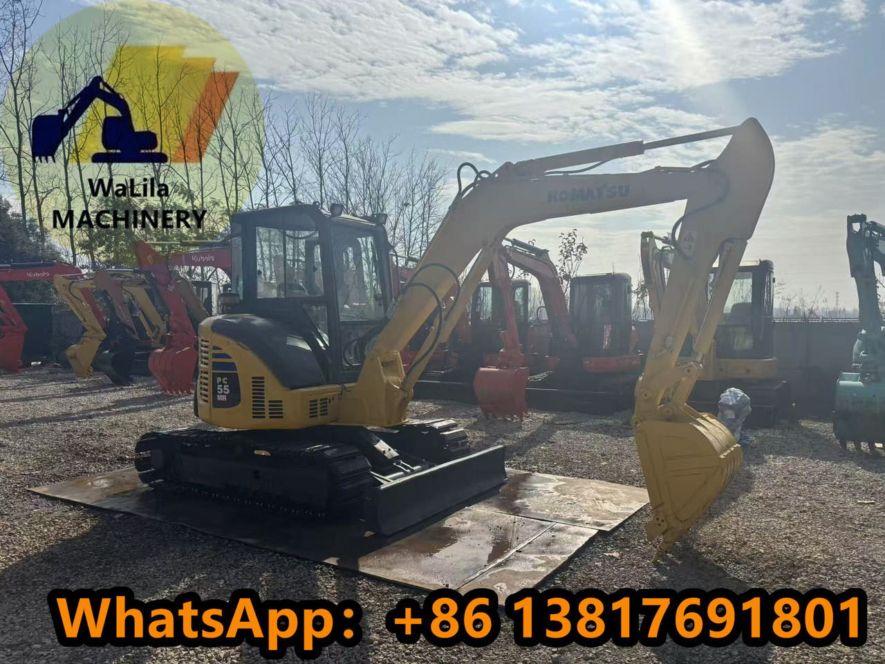 KOMATSU PC55MR-3 - Мини-экскаватор: фото 2 KOMATSU PC55MR-3 - Мини-экскаватор: фото 2