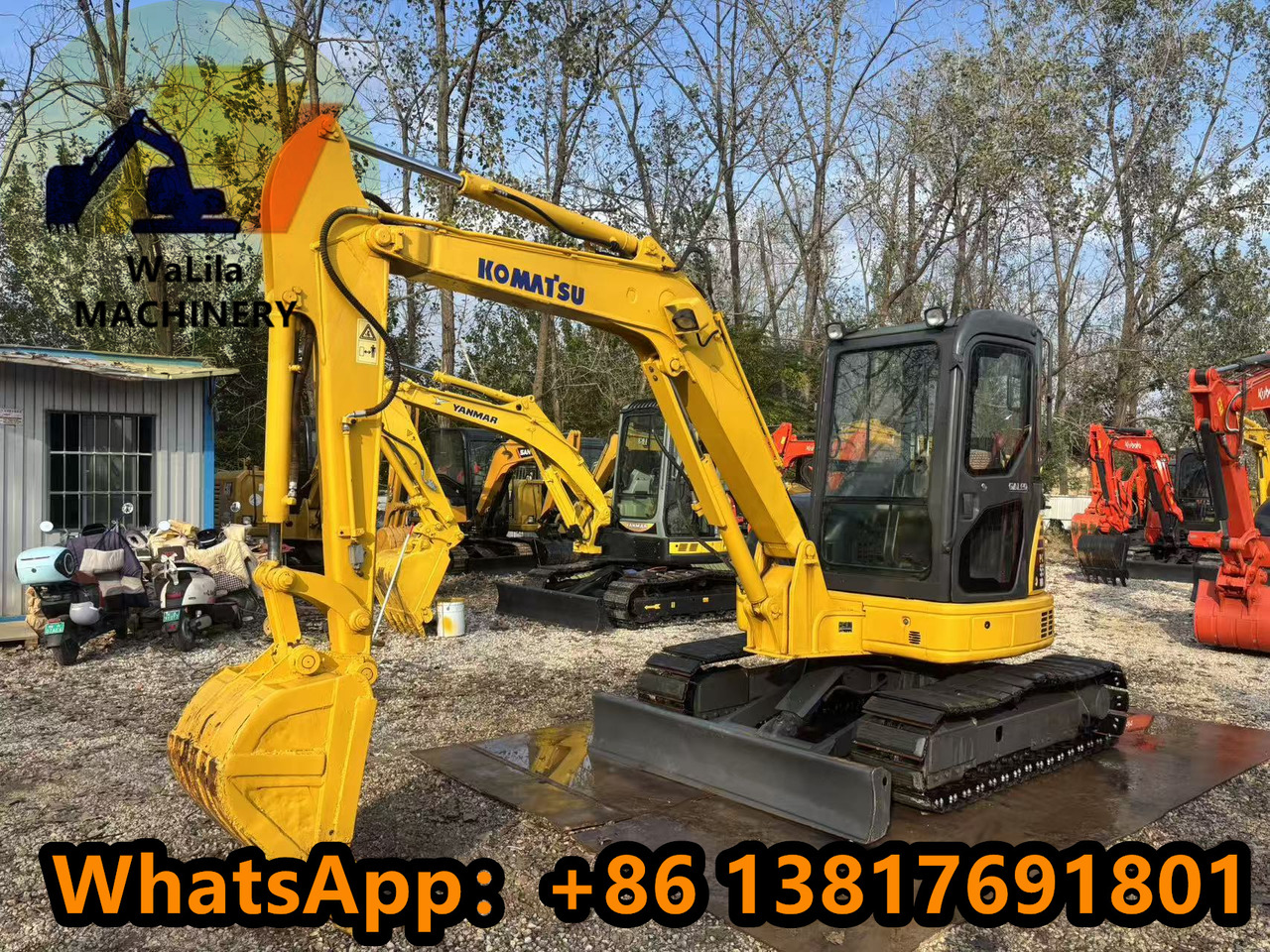 Мини-экскаватор KOMATSU PC55MR: фото 7 Мини-экскаватор KOMATSU PC55MR: фото 7