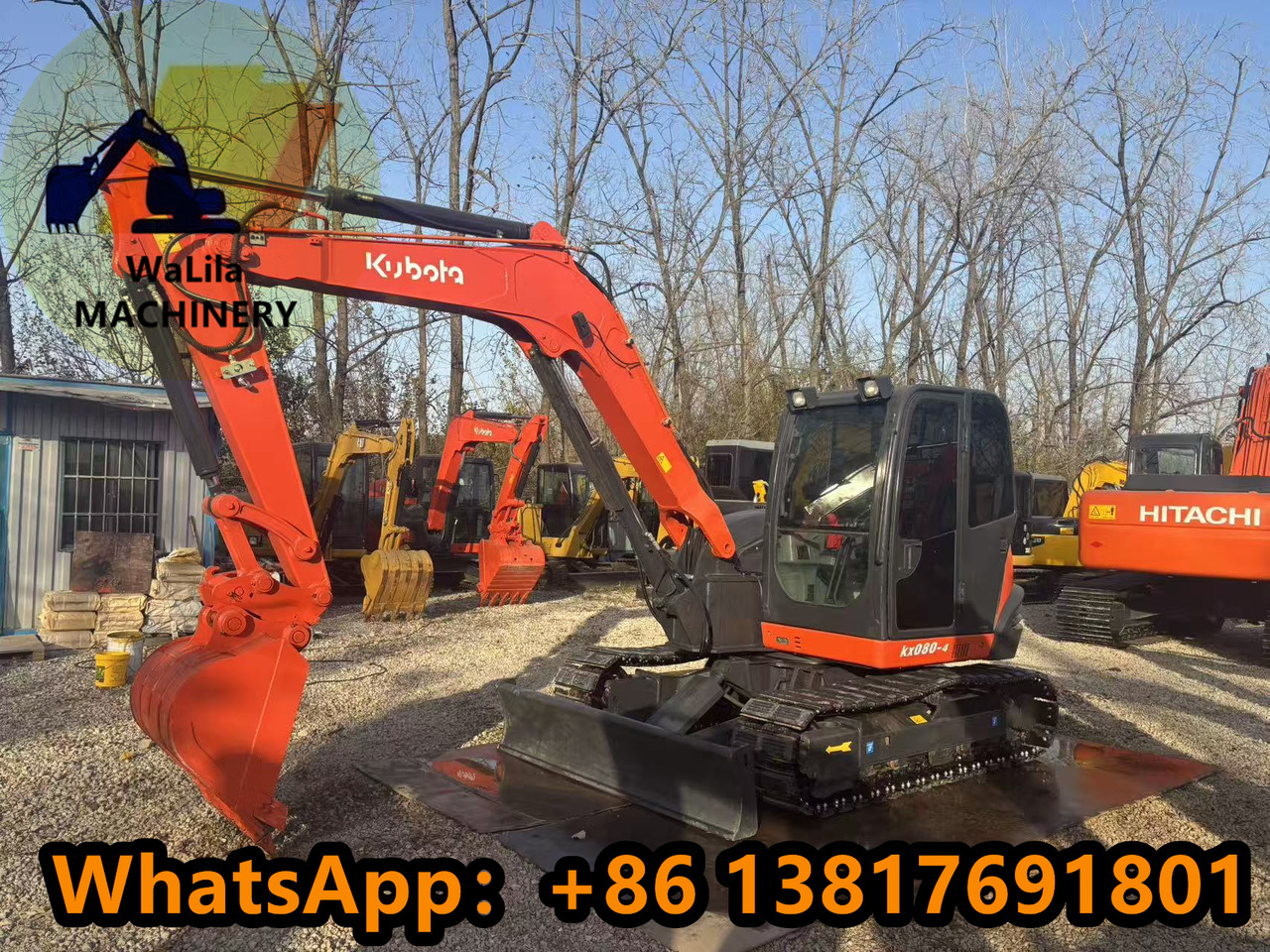 KUBOTA KX080-4 - Мини-экскаватор: фото 3 KUBOTA KX080-4 - Мини-экскаватор: фото 3