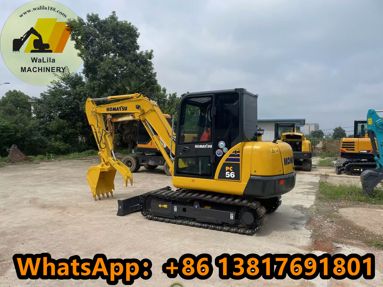 Komatsu PC 56-7 PC56-7 - Мини-экскаватор: фото 4 Komatsu PC 56-7 PC56-7 - Мини-экскаватор: фото 4