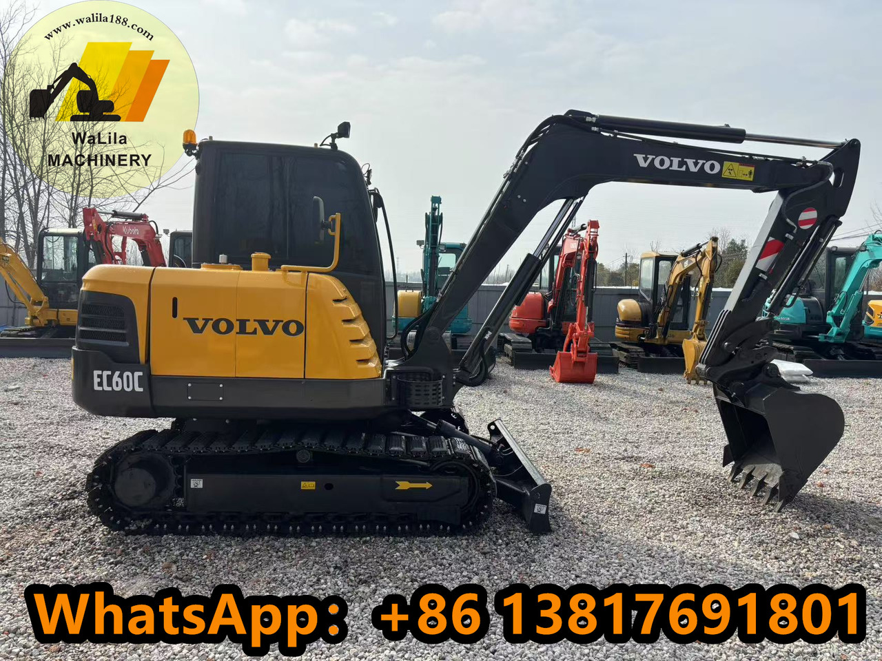 VOLVO EC60 - Мини-экскаватор: фото 1 VOLVO EC60 - Мини-экскаватор: фото 1