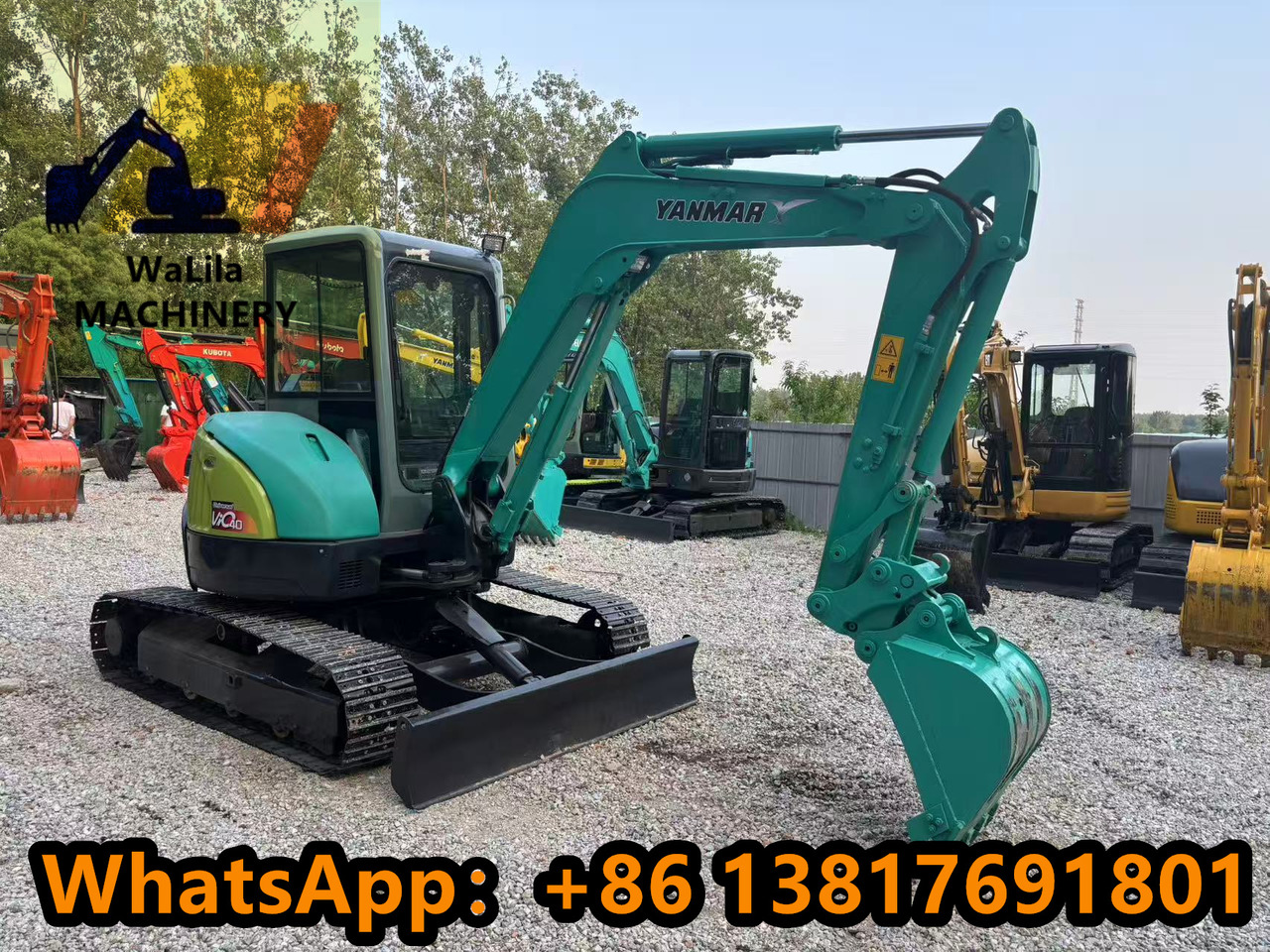 YANMAR vio40 - Мини-экскаватор: фото 3 YANMAR vio40 - Мини-экскаватор: фото 3