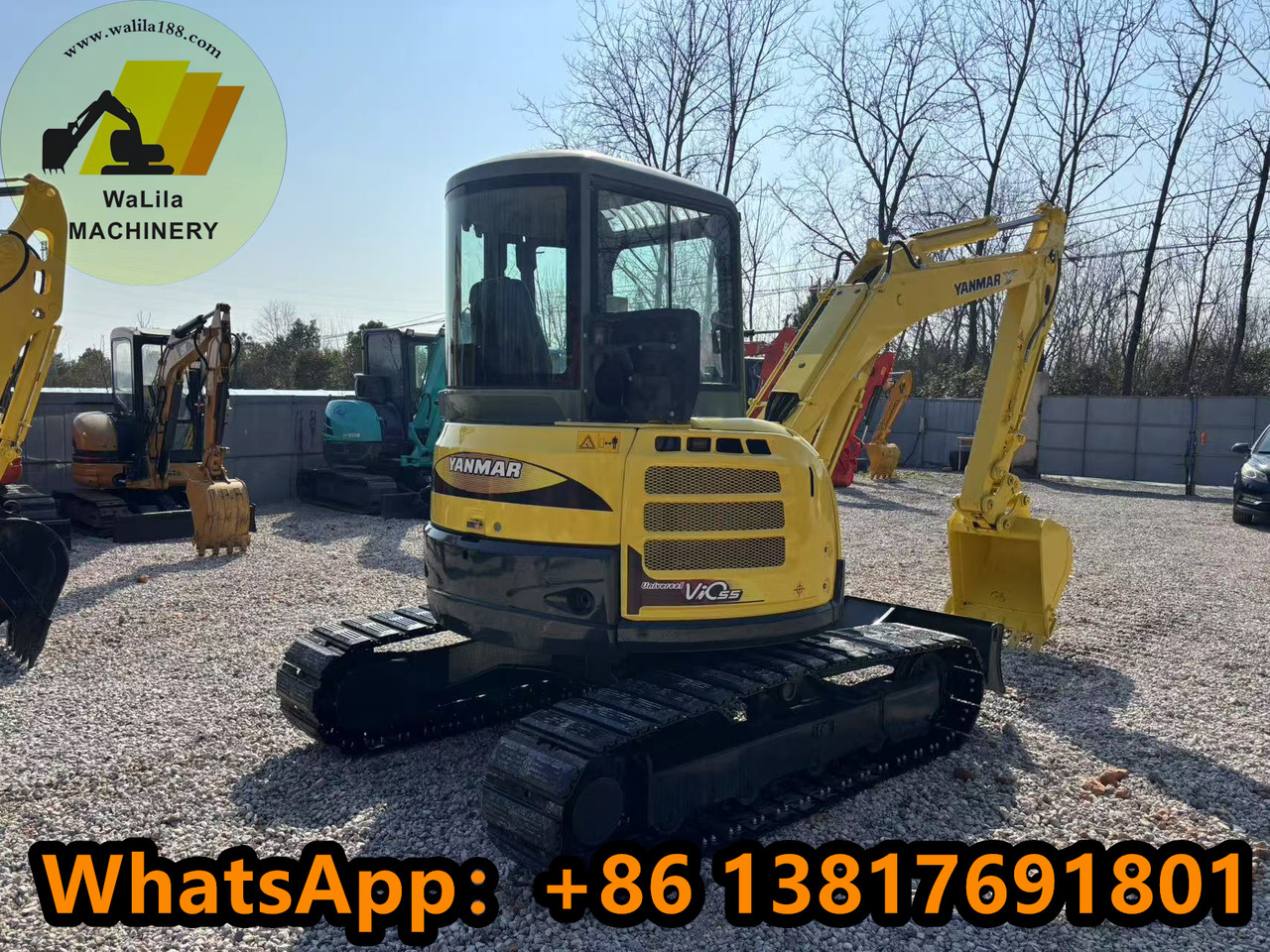 Yanmar Vio 55 Vio55 - Мини-экскаватор: фото 4 Yanmar Vio 55 Vio55 - Мини-экскаватор: фото 4