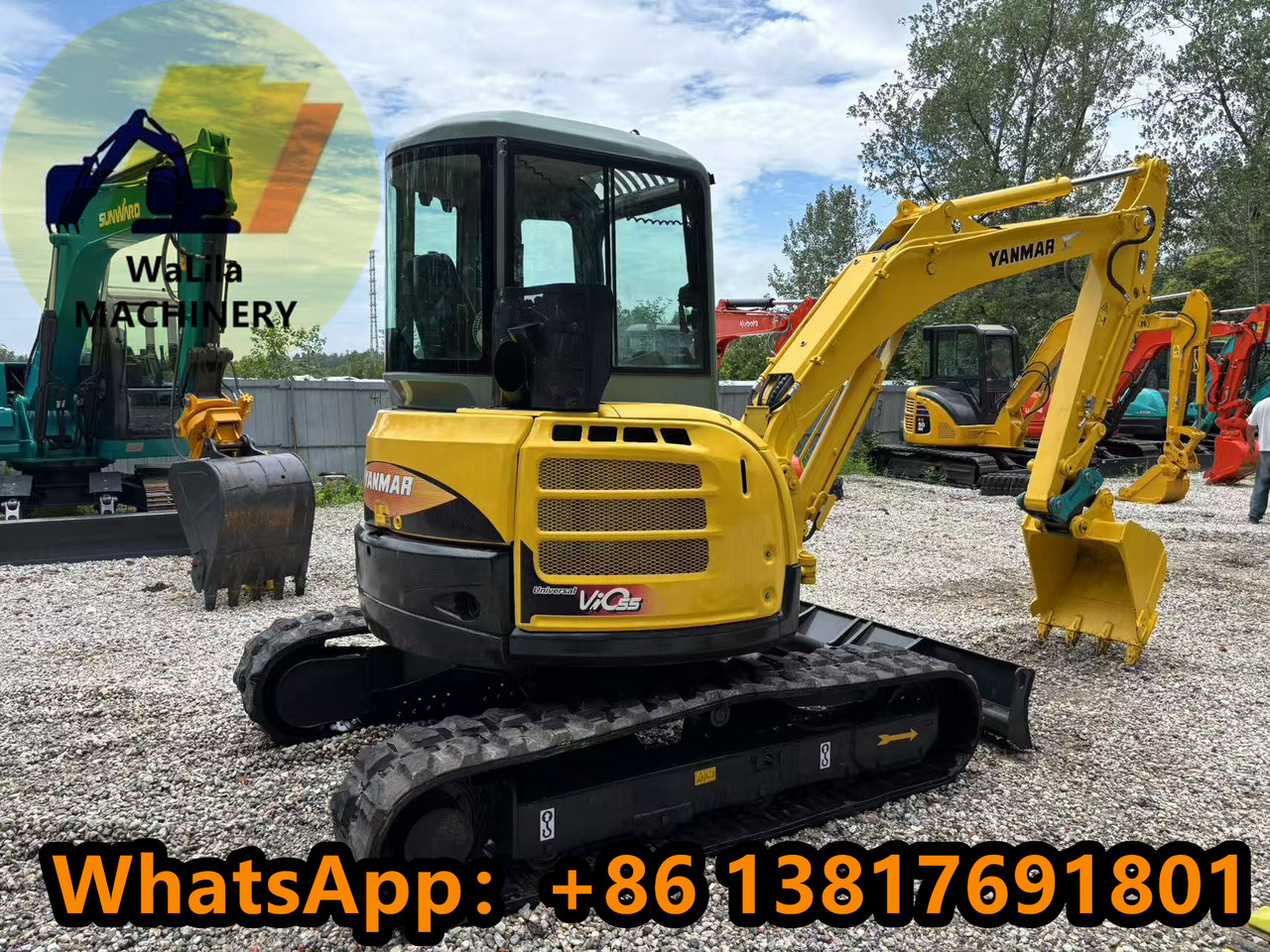 Yanmar Vio 55 Vio55 - Мини-экскаватор: фото 2 Yanmar Vio 55 Vio55 - Мини-экскаватор: фото 2
