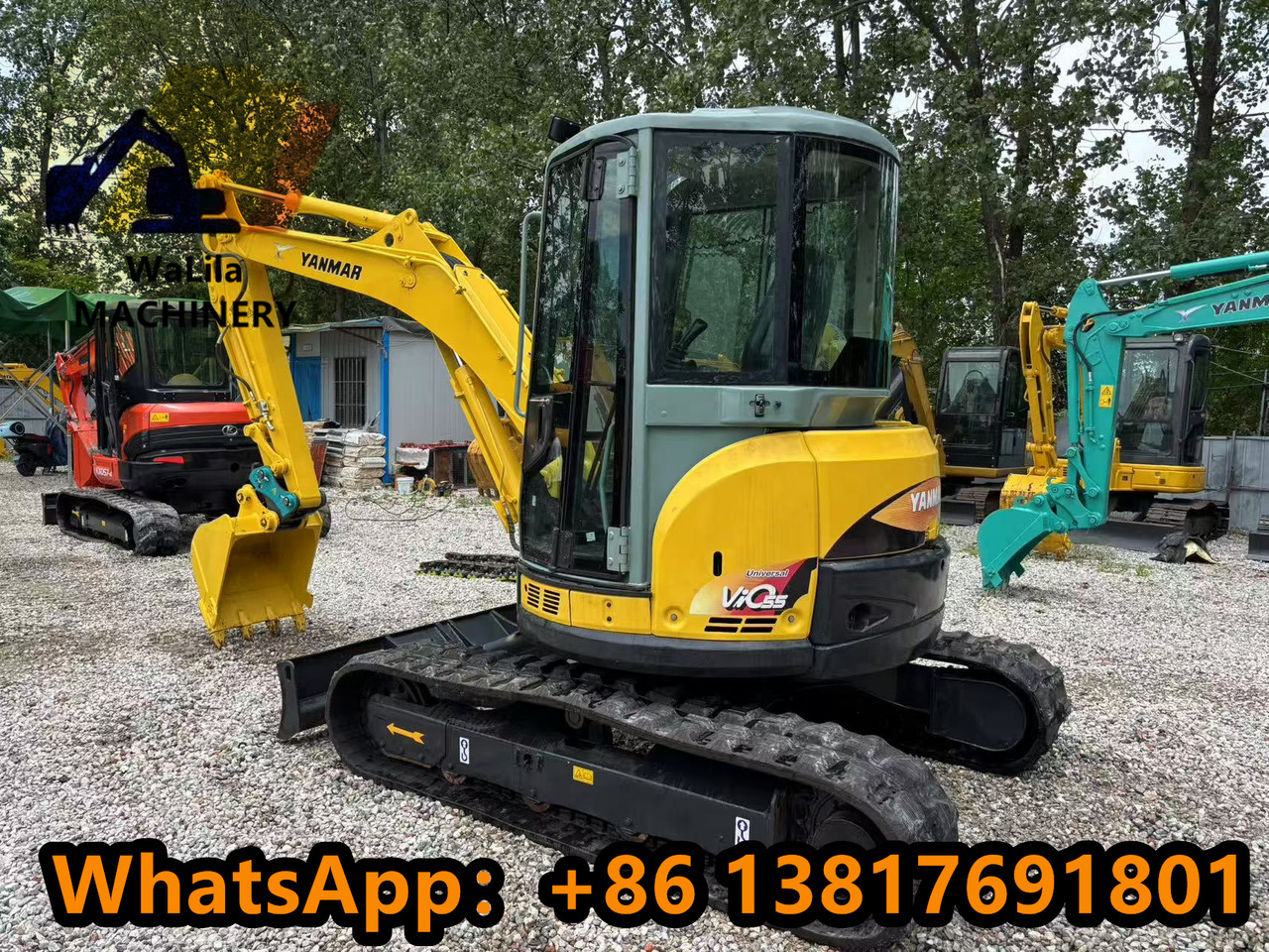 Yanmar Vio 55 Vio55 - Мини-экскаватор: фото 4 Yanmar Vio 55 Vio55 - Мини-экскаватор: фото 4
