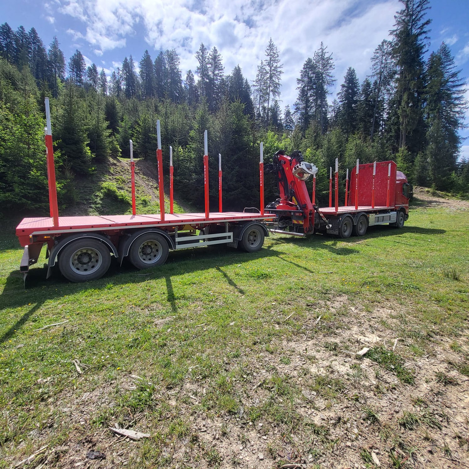 Лесовоз, Автоманипулятор для транспортировки леса VOLVO FMX 500: фото 6