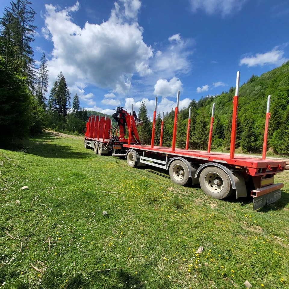 Лесовоз, Автоманипулятор для транспортировки леса VOLVO FMX 500: фото 7