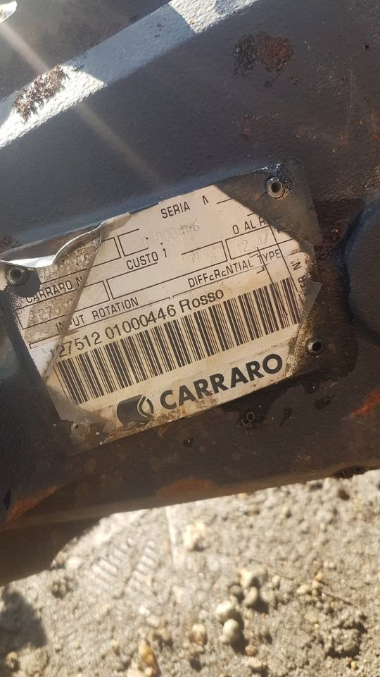 Carraro 20.11 FRONT AXLE - Ось и запчасти для Строительной техники: фото 3 Carraro 20.11 FRONT AXLE - Ось и запчасти для Строительной техники: фото 3