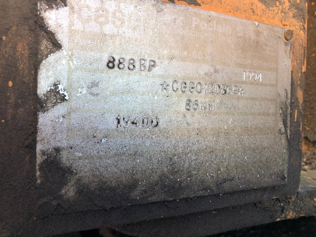 Case Poclain 888BP FOR PARTS - Колёсный экскаватор: фото 4 Case Poclain 888BP FOR PARTS - Колёсный экскаватор: фото 4