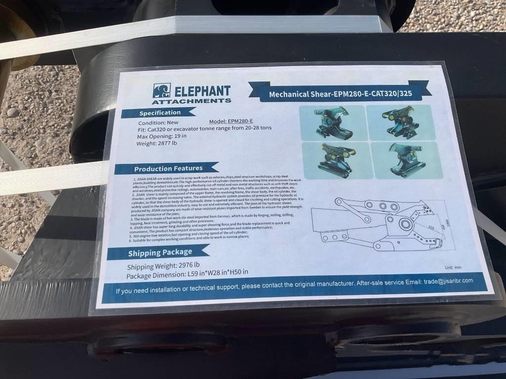Elephant EPM280 - Гидроножницы: фото 4 Elephant EPM280 - Гидроножницы: фото 4