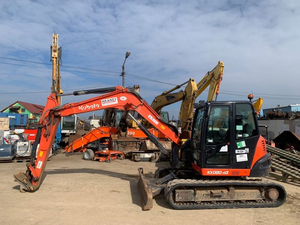 Kubota KX 080-4A - Мини-экскаватор: фото 2 Kubota KX 080-4A - Мини-экскаватор: фото 2
