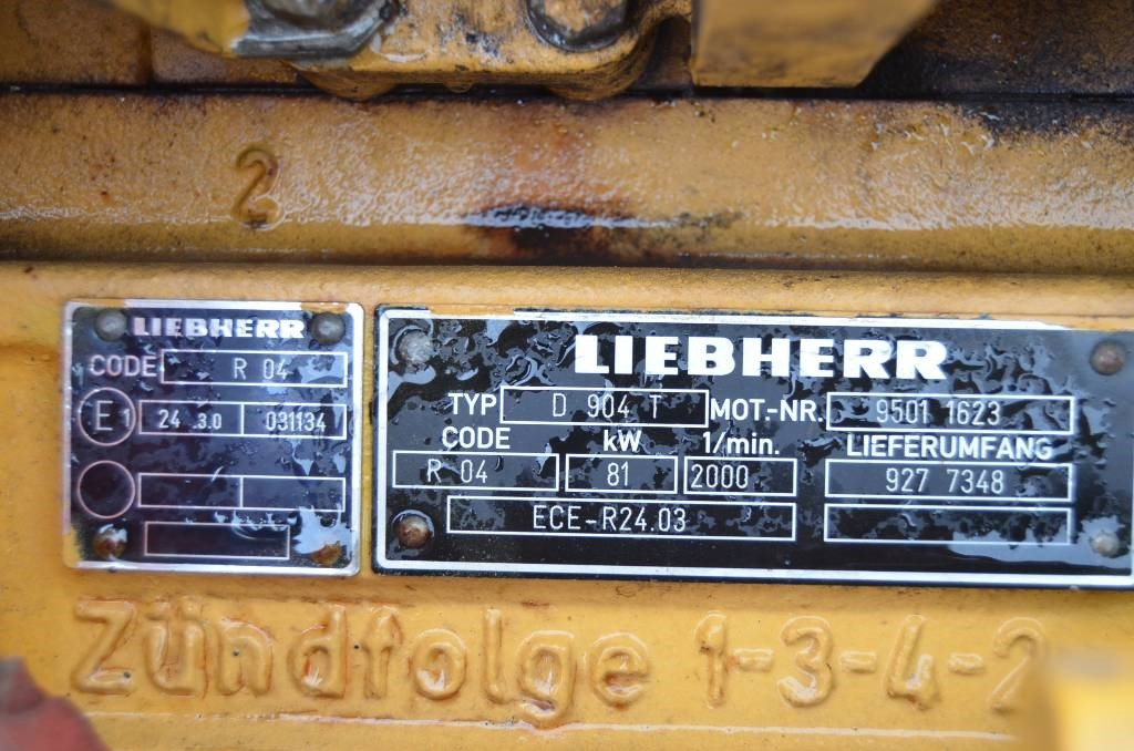 Liebherr D904 T - Двигатель для Строительной техники: фото 3 Liebherr D904 T - Двигатель для Строительной техники: фото 3