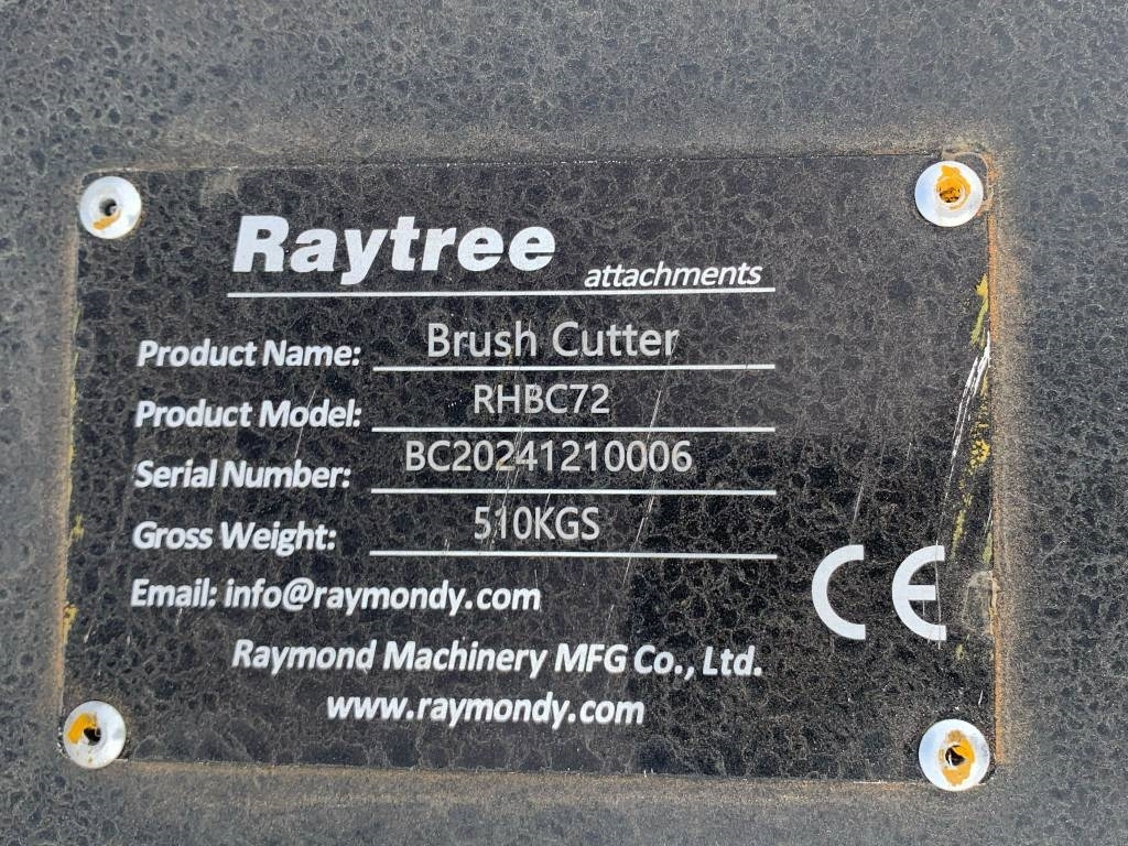 Лесной мульчер Raytree RHBC72: фото 6