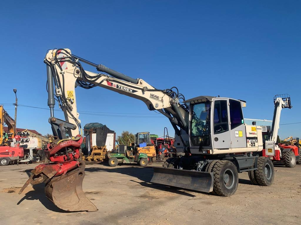 Terex TW160SR+Sandco Rototilt - Колёсный экскаватор: фото 1 Terex TW160SR+Sandco Rototilt - Колёсный экскаватор: фото 1