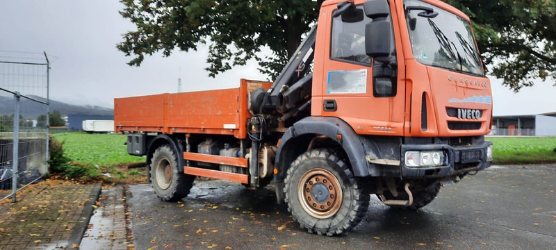 Iveco ML110-220 4x4 mit Kran+Funk - Грузовик бортовой/ Платформа, Автоманипулятор: фото 1 Iveco ML110-220 4x4 mit Kran+Funk - Грузовик бортовой/ Платформа, Автоманипулятор: фото 1