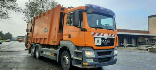 MAN 26.320 Müllwagen Faun Variopress - Мусоровоз: фото 1 MAN 26.320 Müllwagen Faun Variopress - Мусоровоз: фото 1