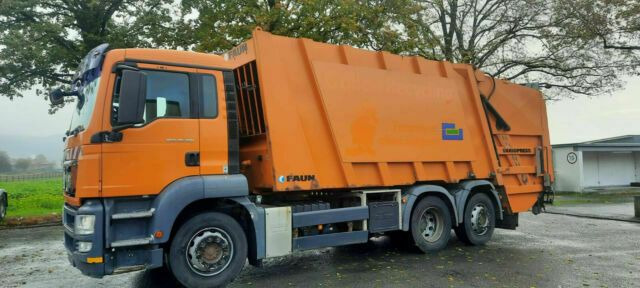 MAN 26.320 Müllwagen Faun Variopress - Мусоровоз: фото 3 MAN 26.320 Müllwagen Faun Variopress - Мусоровоз: фото 3