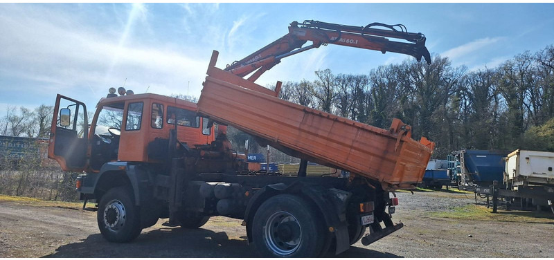MAN TGM 18.240PS 4x4 3.S-Kipper mit Kran - Самосвал, Автоманипулятор: фото 4 MAN TGM 18.240PS 4x4 3.S-Kipper mit Kran - Самосвал, Автоманипулятор: фото 4
