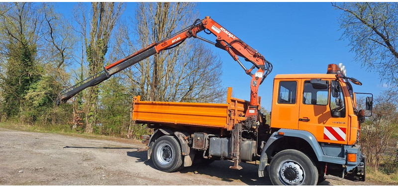 MAN TGM 18.240PS 4x4 3.S-Kipper mit Kran - Самосвал, Автоманипулятор: фото 3 MAN TGM 18.240PS 4x4 3.S-Kipper mit Kran - Самосвал, Автоманипулятор: фото 3