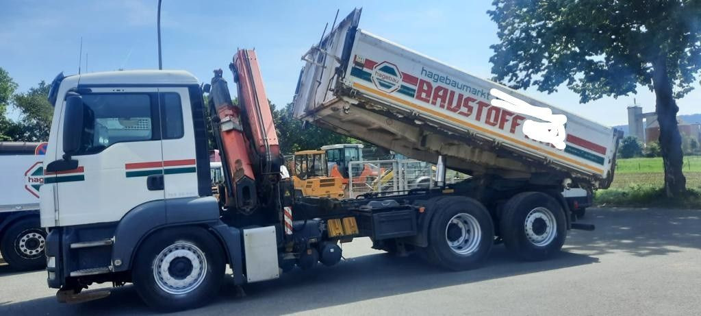 MAN TGS 26.400 Kipper Mit Kran/Funk - Самосвал, Автоманипулятор: фото 3 MAN TGS 26.400 Kipper Mit Kran/Funk - Самосвал, Автоманипулятор: фото 3