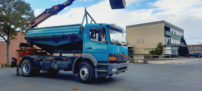 Mercedes-Benz 1828K 4x2 Kipper KRAN+Funk/Greifer - Самосвал, Автоманипулятор: фото 2 Mercedes-Benz 1828K 4x2 Kipper KRAN+Funk/Greifer - Самосвал, Автоманипулятор: фото 2