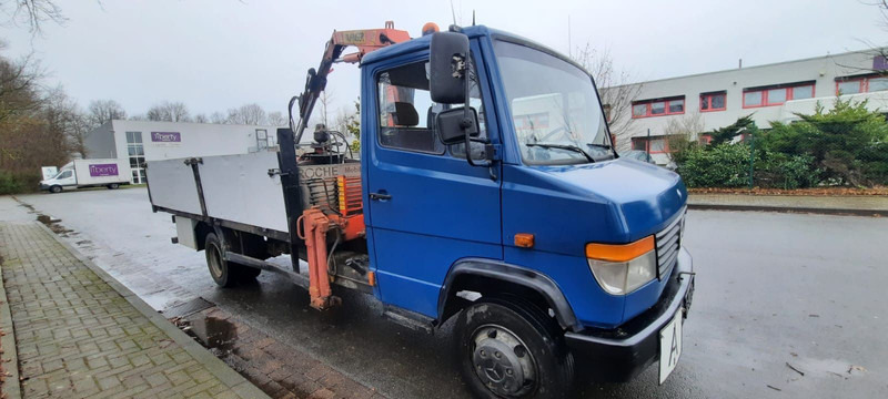 Mercedes-Benz 814 Pritsche mit Kran+Greifer - Грузовик бортовой/ Платформа, Автоманипулятор: фото 4 Mercedes-Benz 814 Pritsche mit Kran+Greifer - Грузовик бортовой/ Платформа, Автоманипулятор: фото 4