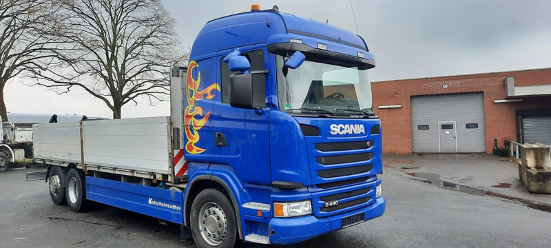 Scania G440 Pritsche 6x2 Kran am Heck vor - Грузовик бортовой/ Платформа, Автоманипулятор: фото 2 Scania G440 Pritsche 6x2 Kran am Heck vor - Грузовик бортовой/ Платформа, Автоманипулятор: фото 2