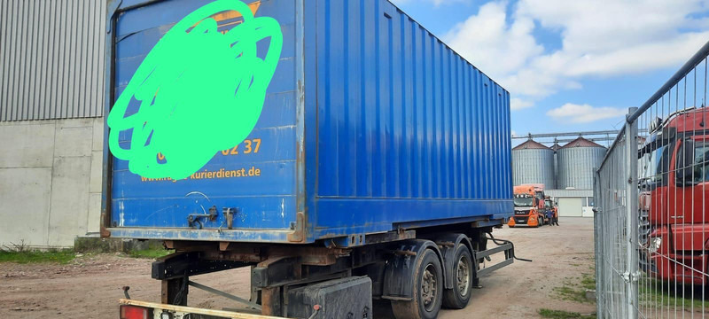 Schmitz Cargobull Containeranhänger mit Container - Прицеп-контейнеровоз/ Сменный кузов: фото 5 Schmitz Cargobull Containeranhänger mit Container - Прицеп-контейнеровоз/ Сменный кузов: фото 5