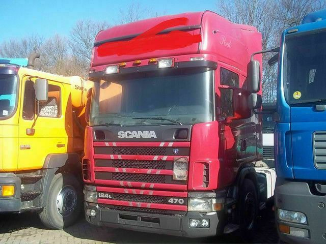 Scania 124-470 Topline Retader Kipperhydraulik - Тягач: фото 1 Scania 124-470 Topline Retader Kipperhydraulik - Тягач: фото 1