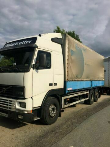 Volvo FH12-420 Euro:4Plane Spriegel mit LBW 3000kg - Тентованный грузовик: фото 1 Volvo FH12-420 Euro:4Plane Spriegel mit LBW 3000kg - Тентованный грузовик: фото 1