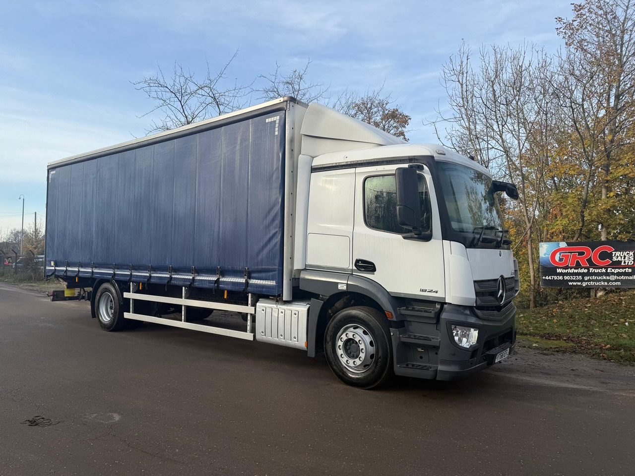 2018 Mercedes Actros 1824 Curtainside Truck - Тентованный грузовик: фото 3 2018 Mercedes Actros 1824 Curtainside Truck - Тентованный грузовик: фото 3