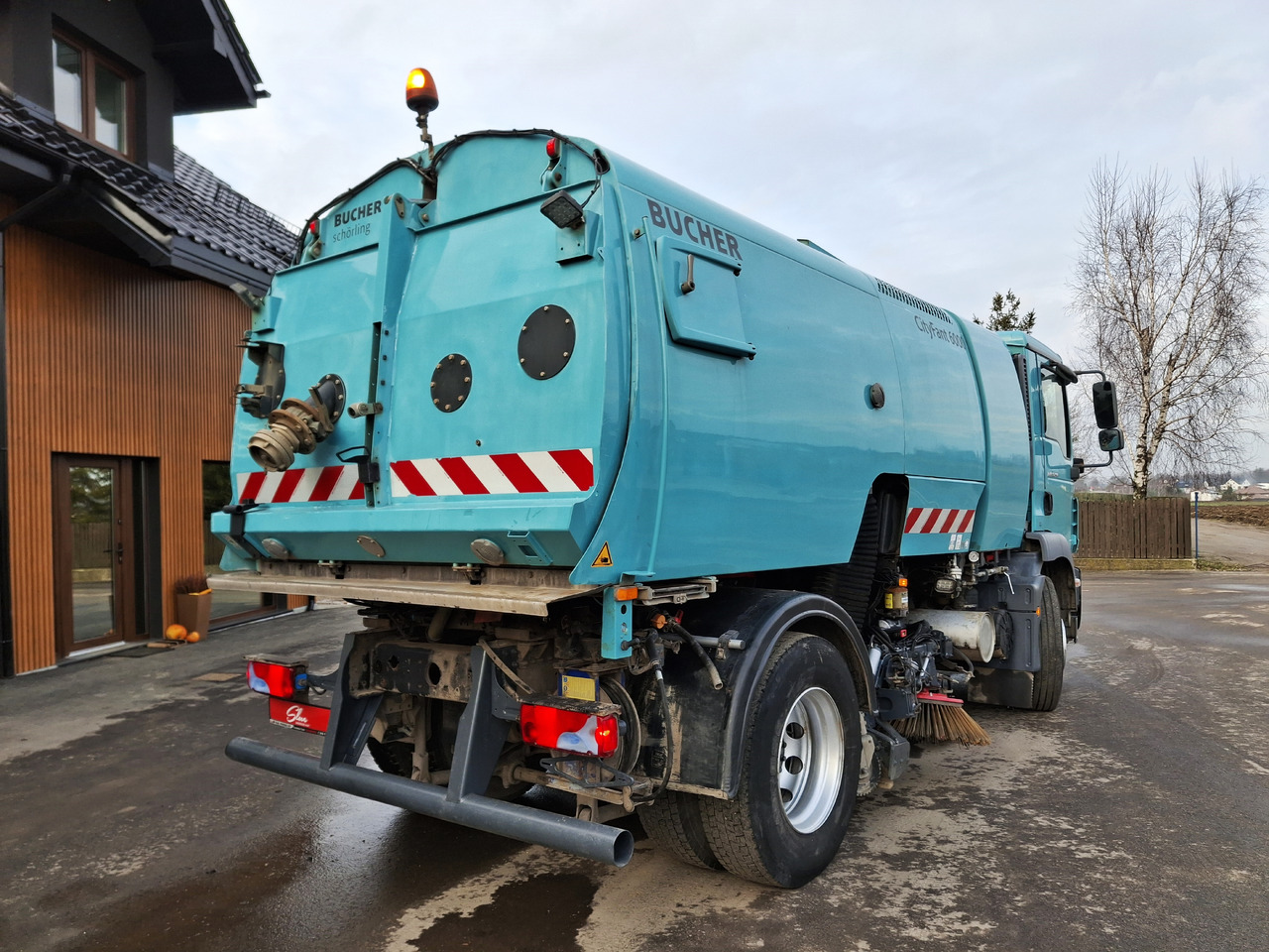 MAN 18.290 Zamiatarka Kehrmaschine BUCHER PM10 L/R Karcher - Подметально-уборочная машина: фото 4 MAN 18.290 Zamiatarka Kehrmaschine BUCHER PM10 L/R Karcher - Подметально-уборочная машина: фото 4